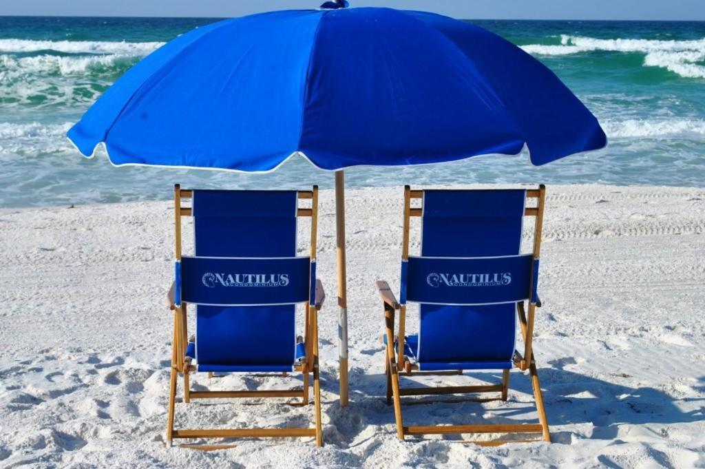 Nautilus 2408 Gulf View 2 Bedroom 4Th Floor Free Beach Service Fort Walton Beach Exterior photo